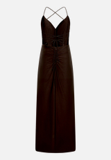 Abendkleid rückenfrei / Rückseite