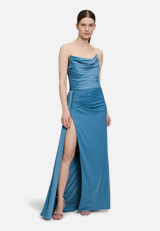 Abendkleid figurbetont / Modellfoto Vorderseite