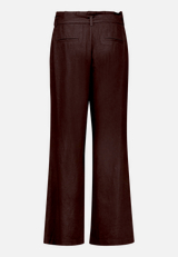 Casual-Hose mit Bundfalten / Rückseite