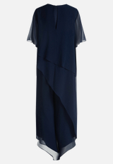Jumpsuit mit Stufen / Rückseite