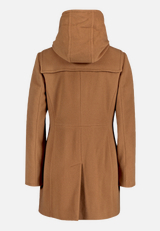 Dufflecoat mit Kapuze / Rückseite
