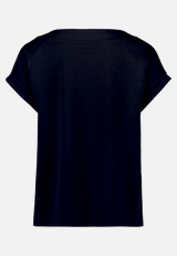 Sweatshirt mit Strass / Rückseite