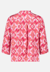 Casual-Bluse mit Rüschen / Rückseite