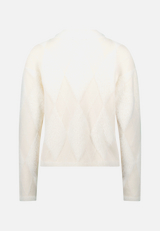 Pullover mit Karomuster / Rückseite