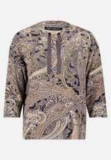 Sweatshirt mit hohem Kragen / Vorderseite