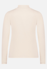 Langarm-Shirt mit Kragen / Rückseite