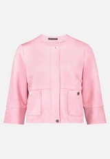 Blazer-Jacke mit aufgesetzten Taschen / Vorderseite