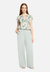 Casual-Shirt mit Tunnelzug / Modellfoto Vorderseite (Outfit)