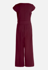 Eleganter Jumpsuit mit Bindegürtel / Rückseite