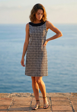 Wendekleid Mini mit U-Boot-Ausschnitt / Imagebild