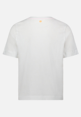 Kurzarm-Shirt mit Rundhalsausschnitt / Rückseite