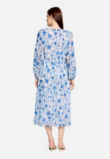 Sommerkleid im Boho Style / Modellfoto Rückseite
