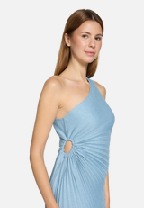 Abendkleid im Glitzer-Look / Detailbild
