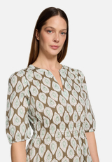Casual-Kleid tailliert / Detailbild
