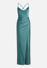 Abendkleid figurbetont / Vorderseite