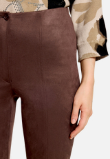Kunstlederhose  aus Velour Style Selina Fashion  / Detailbild