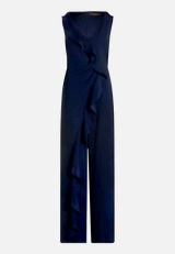 Jumpsuit mit Volant / Vorderseite