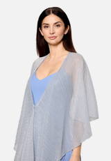Cape im Glitzer-Look / Detailbild