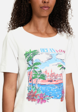 Basic Shirt mit Aufdruck / Detailbild