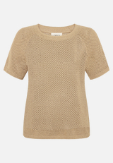 Strickpullover mit Rundhalsausschnitt / Vorderseite