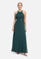 Abendkleid rückenfrei / Modellfoto Vorderseite