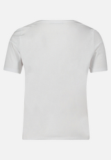 Basic Shirt mit Aufdruck / Rückseite
