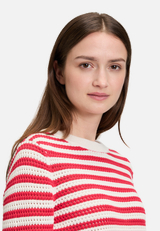 Strickpullover mit Struktur / Detailbild