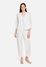 Blazer-Jacke mit 3/4 Arm / Modellfoto Vorderseite (Outfit)
