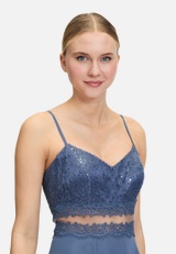 Abendkleid mit Spitze / Detailbild