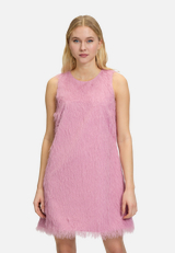 Abendkleid mit Fransen / Modellfoto Vorderseite
