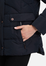 Steppjacke Kunstdaune / Detailbild