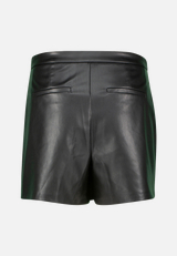 Skorts in Lederoptik / Rückseite