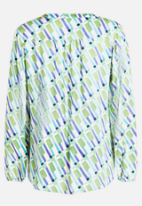 Casual-Bluse mit Knöpfen / Rückseite