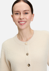 Casual-Strickjacke mit Knopfleiste / Detailbild