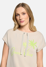 Sweatshirt mit Aufdruck / Detailbild