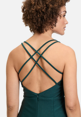 Abendkleid figurbetont / Detailbild
