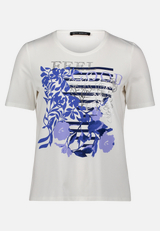 Basic Shirt mit Placement / Vorderseite