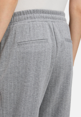 Stretch-Hose mit Nadelstreifen / Detailbild