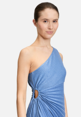 Abendkleid im Glitzer-Look / Detailbild