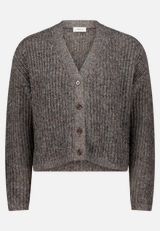 Cardigan mit V-Ausschnitt / Vorderseite