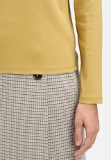 Langarm-Shirt mit Kragen / Detailbild