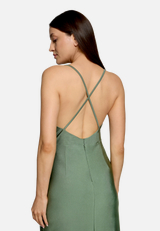 Abendkleid figurbetont / Detailbild
