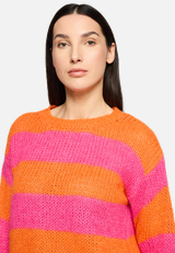 Strickpullover mit Rundhalsausschnitt / Detailbild