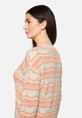 Strickpullover mit Rundhalsausschnitt / Detailbild