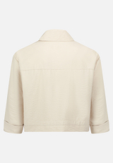 Casual-Jacke mit aufgesetzten Taschen / Rückseite