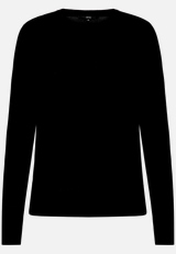 Basic-Pullover  mit Rundhalsausschnitt  / Vorderseite