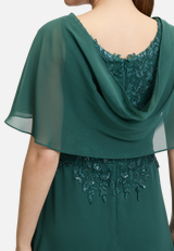 Abendkleid mit Stickerei / Detailbild