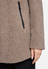 Wolljacke mit Kapuze / Detailbild