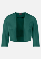 Bolero-Jacke mit Kellerfalten / Vorderseite
