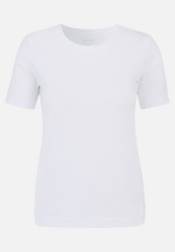 Basic Shirt mit Rundhalsausschnitt / Vorderseite